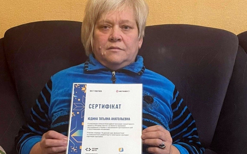 Тетяна Юдіна: «Не звикла сидіти. Хочу швидше отримати протез і стати на ноги»