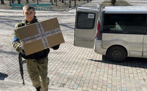 До Авдіївки доставили гуманітарну допомогу із заходу України