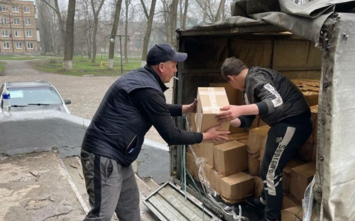 За участі нардепа Муси Магомедова в Авдіївку доставили гумдопомогу