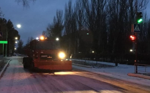 Вниманию авдеевских водителей: на дорогах гололедица