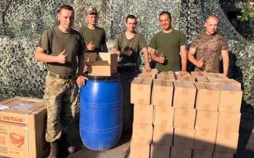 Известный волонтер привез помощь защитникам Авдеевки