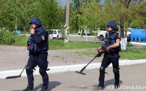 Авдеевские полицейские обезвредили три гранаты на кладбище 