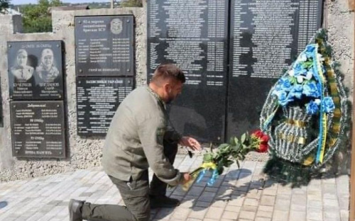В Авдіївці вшанували пам'ять загиблих захисників незалежності України