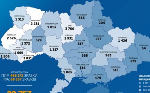 Коронавирус в Украине :статистика на 12 июня