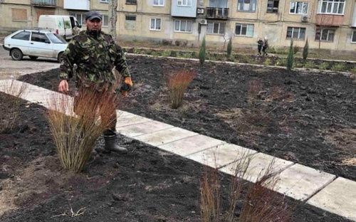 В Авдіївці стартував проект по озелененню міста