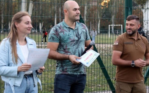 В Авдіївці до дня Дня фізичної культури та спорту нагородили тренерів та активних спортсменів
