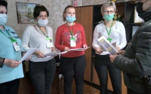 Поліцейські Авдіївки розповіли фахівцям Пенсійного фонду про те, як не стати жертвою аферистів