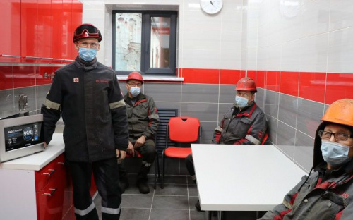 На Авдеевском коксохиме продолжают улучшать рабочий быт сотрудников