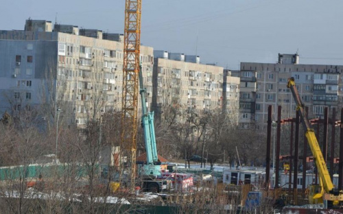 Что происходит за забором стройки «Метинвест Политехники» (ФОТОФАКТ)