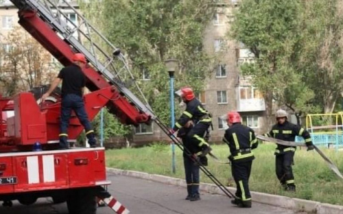 В Авдіївці провели навчання формувань цивільного захисту