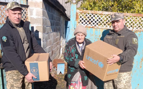 Авдіївці отримали гумдопомогу від Всесвітньої продовольчої програми  та ЮНІСЕФ