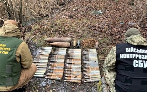 Тайник с боеприпасами обезвредили в прифронтовой Красногоровке