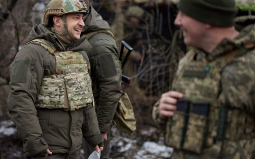 Президент побував на передовій у зоні проведення ООС на Донбасі