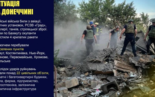 Оперативне зведення поліції Донеччини на 10 червня