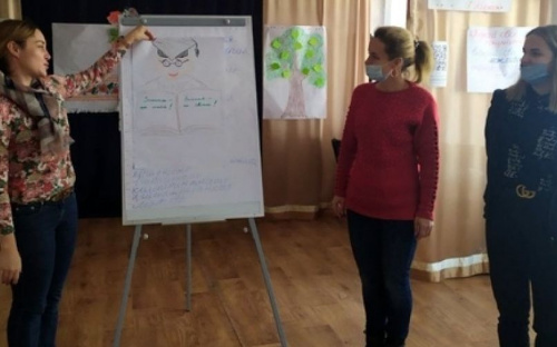 В Авдіївці для молодих педагогів провели тренінг «Добрий почин до успіху веде»