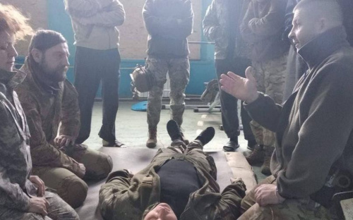 «Госпитальеры» проводят важные занятия в Авдеевке (ФОТО)
