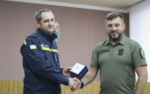 Авдіївських рятівників привітали з професійним святом