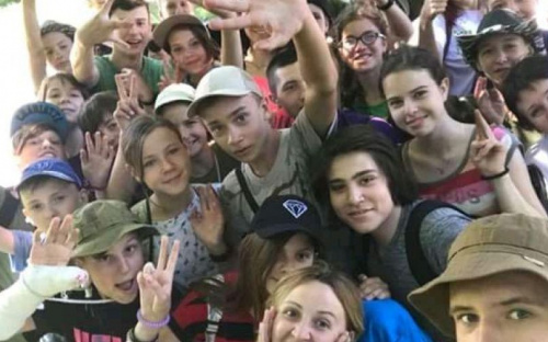 “Пластуны” из Авдеевки с пользой провели время в палаточном лагере на Тернопольщине (ФОТО)