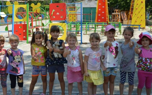 У малышей в авдеевском детсаду 