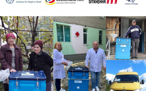 Мешканці Очеретинської громади отримали фільтри для води від міжнародної організації