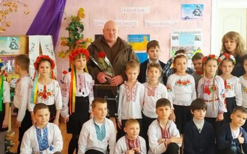 В Авдеевке отметили День добровольца (ФОТО)