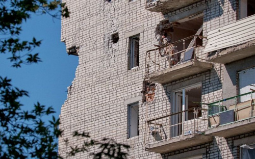 Фоторепортаж: раны прифронтовой Авдеевки