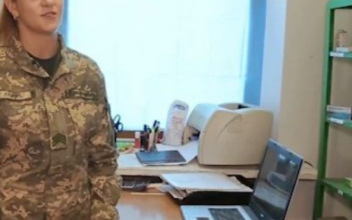 Военный медик «Катюша» спасала десантников в районе авдеевской промзоны (ВИДЕО)