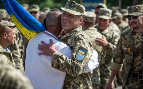 Воевавшие под Авдеевкой бойцы бригады 