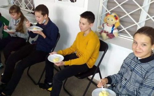 Школяри Авдіївки дізналися про культурне надбання своїх предків - авдіївську кашу