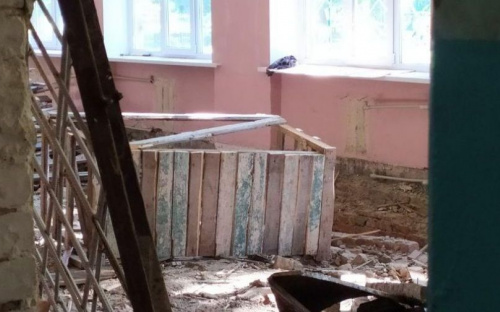 В  Авдеевке ремонтируют школьную столовую (ФОТОФАКТ)
