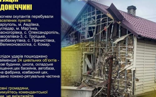 Оперативне зведення поліції Донеччини на 1 квітня