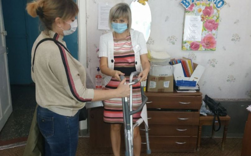 Терцентр Авдеевки продолжает оказывать помощь одиноким горожанам и людям, нуждающимся в поддержке и уходе