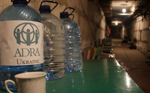 Жителям Авдеевки в первый месяц 2019 года ADRA Ukraine привезла 75 тысяч литров воды