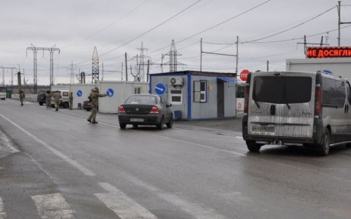 У линии разграничения поймали возможного боевика