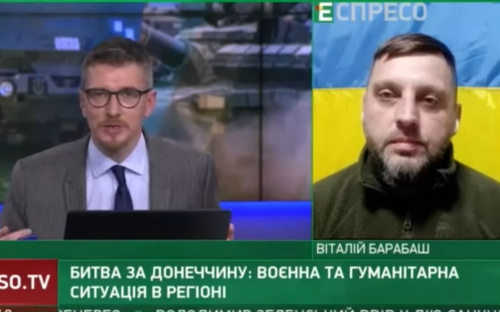 Віталій Барабаш: в Авдіївці немає анестезіолога, тому неможливо проводити жодні операції