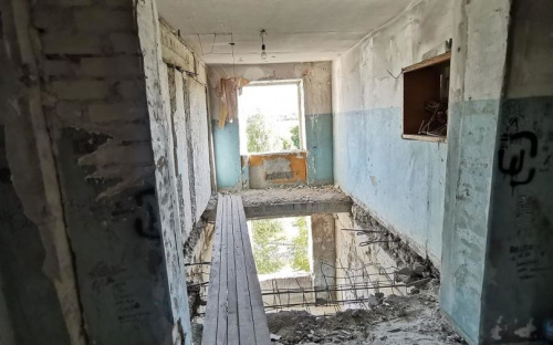Восстановление известной многоэтажки с муралом в Авдеевке будет расти в цене