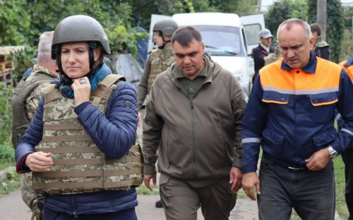 Європейські політики відвідали Авдіївку та Опитне
