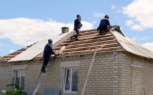 Более 1200 жилых домов вдоль линии разграничения восстановлено в Донецкой области