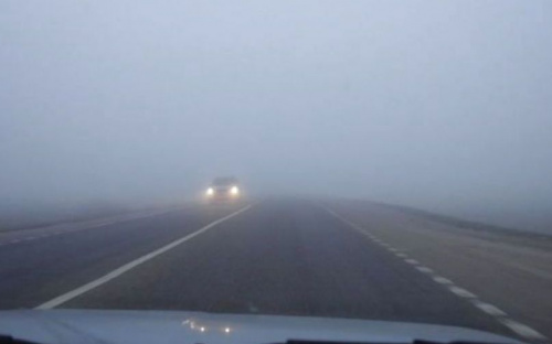 Авдеевцам на заметку: на дорогах Донетчины плохая видимость из-за туманов