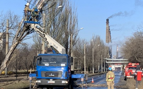 Заводчане АКХЗ и спасатели ГСЧС устраняют последствия непогоды
