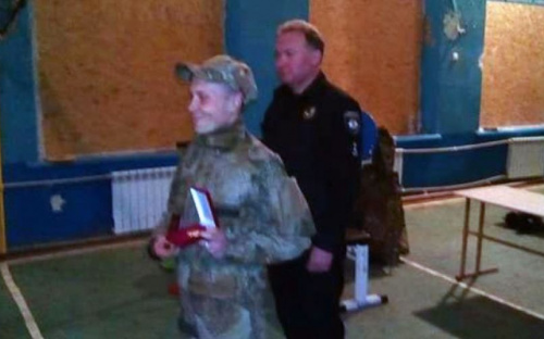 Трое бойцов полка 