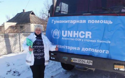 Красногоровка получила 71 тонну твердого топлива в качестве гуманитарной помощи (ФОТО)