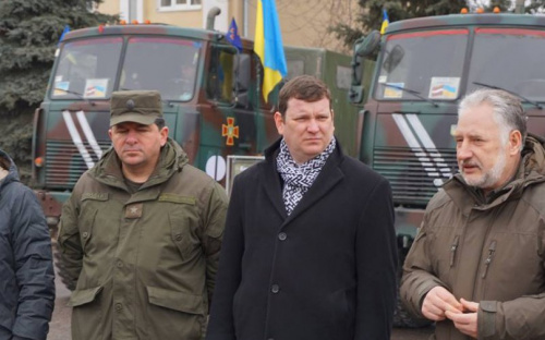 Латвия передала жителям Донбасса, которые пострадали из-за обстрела боевиков, более 20 тонн гуманитарной помощи