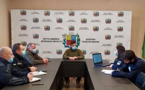 В Авдіївці налагоджують співпрацю з ACTED у напрямку попередження надзвичайних ситуацій і надання допомоги населенню