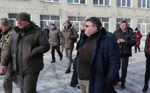 Министр иностранных дел Литвы Линкявичюс посетил Авдеевку (ФОТО)