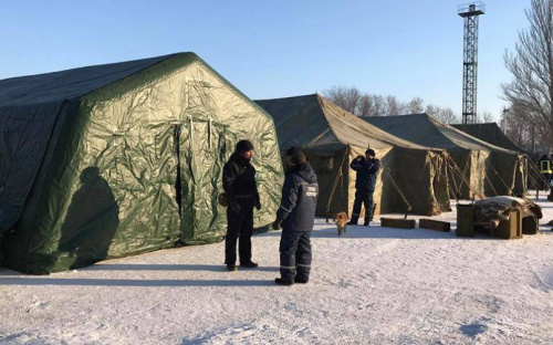 Мобильные пункты обогрева в Авдеевке уже приняли 400 человек (ФОТО)