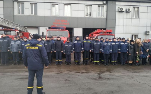 Спасатели Донетчины почтили память погибшего Дмитрия Тритейкина