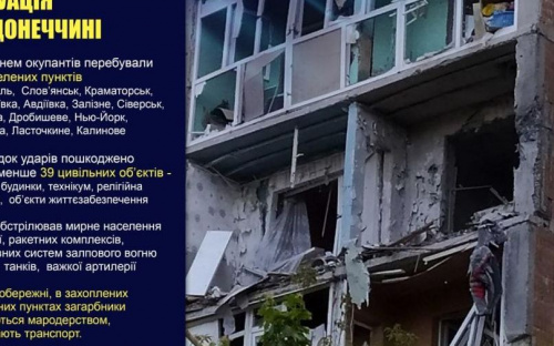 Оперативне зведення поліції Донеччини на 10 травня