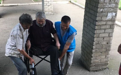 Жителя Авдеевки спасли от холодной зимы