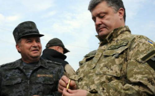 Петр Порошенко: «Наши бойцы улучшили свои позиции, и это благодаря боям у Авдеевки»